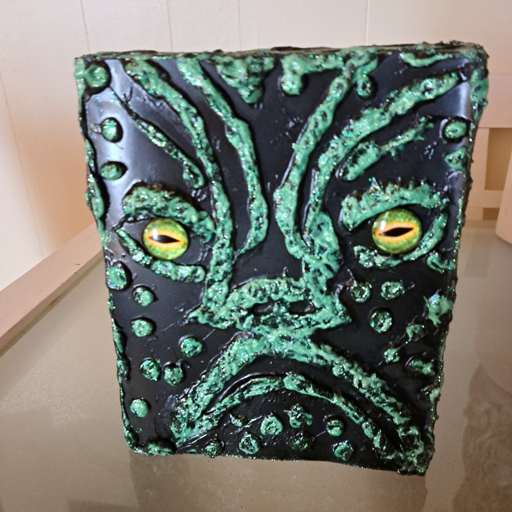 9x7" Halloween book (handmade)